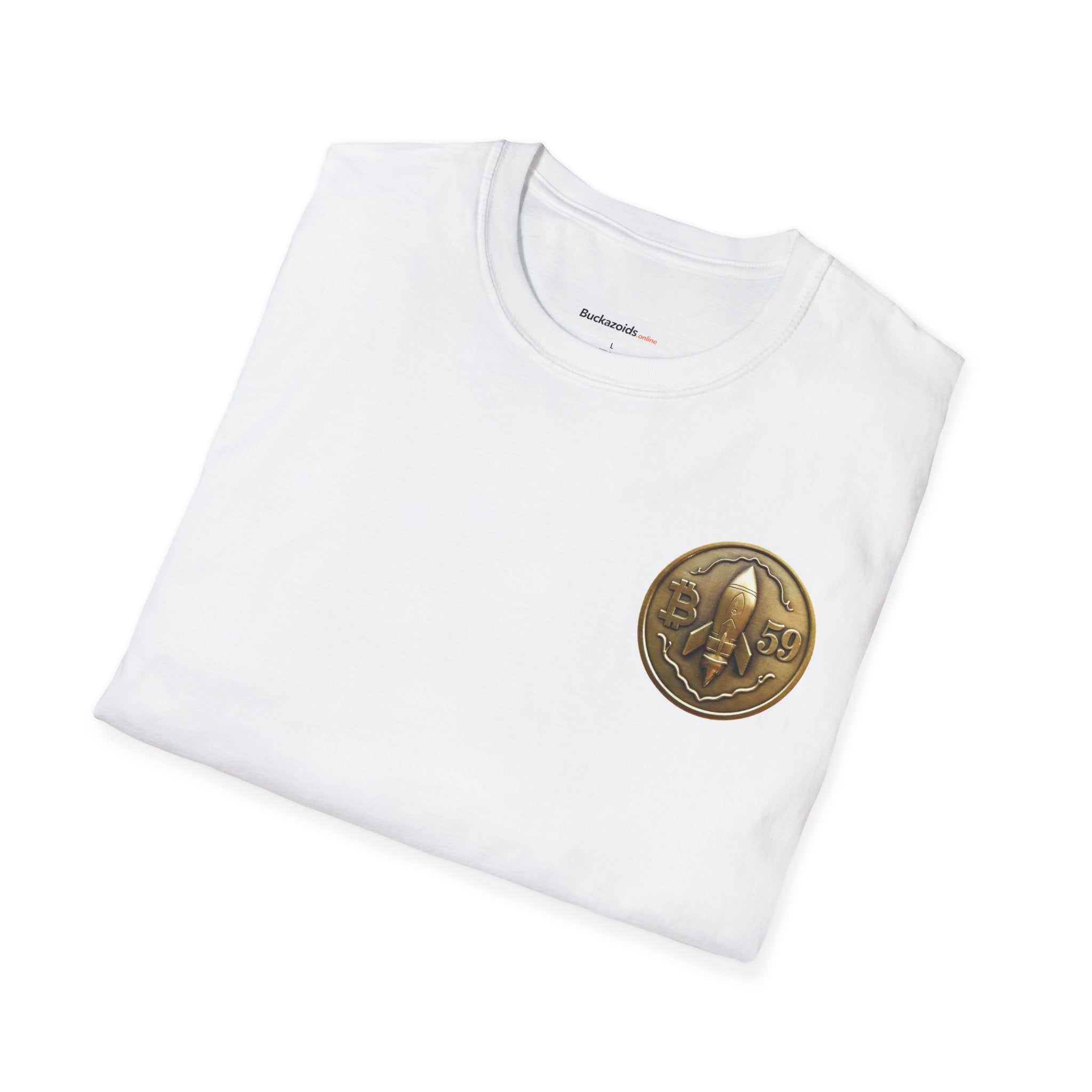 Buckazoids Bitcoin Conference '25 Coin Softstyle Tee