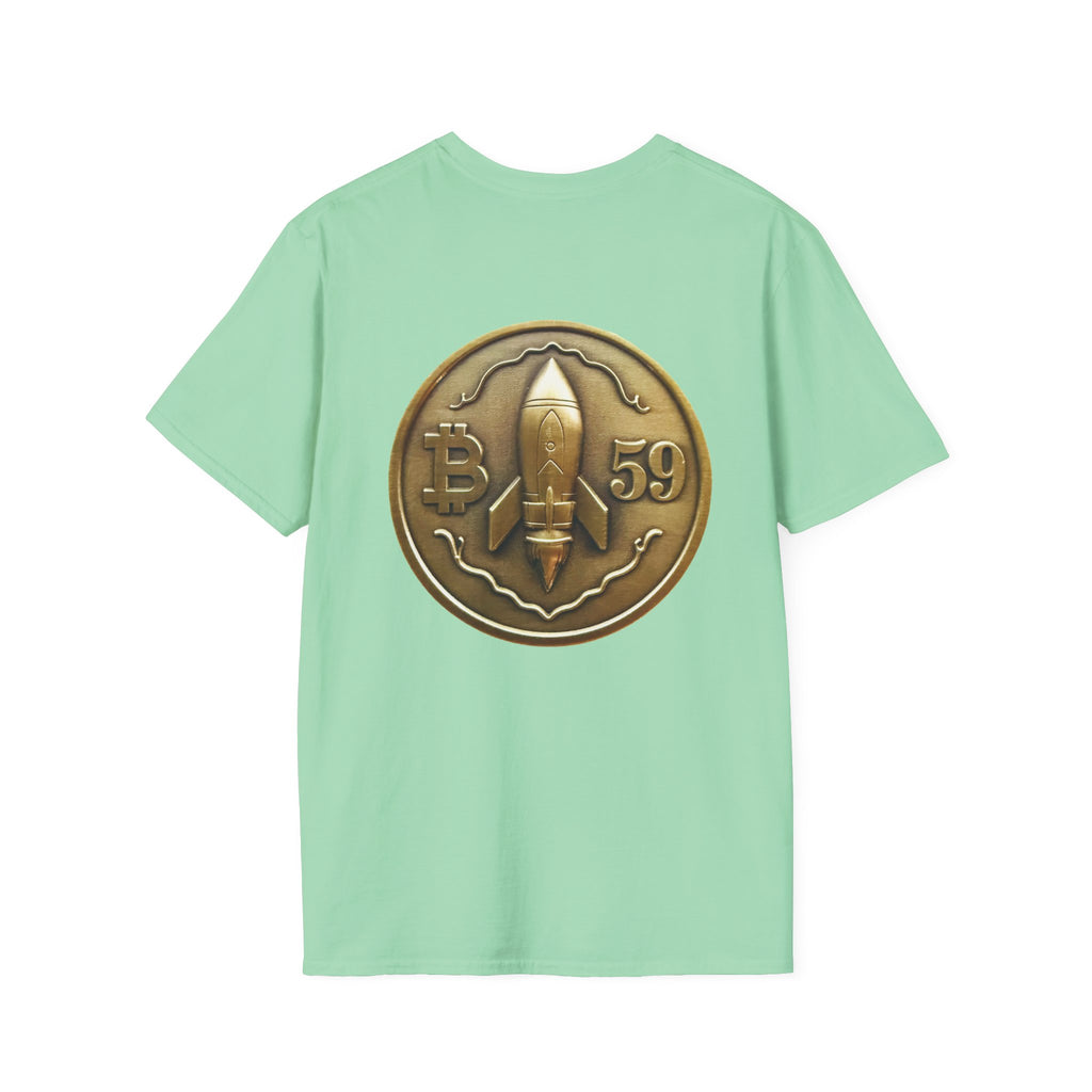 Buckazoids Bitcoin Conference '25 Coin Softstyle Tee