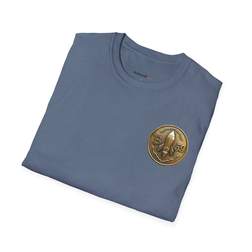 Buckazoids Bitcoin Conference '25 Coin Softstyle Tee